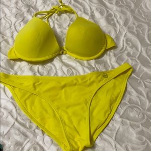 Body glove yellow bikini